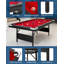 Table de billard de 7 pi, table de billard portable avec accessoires complets, tables de billard pliantes avec 2 queues, boules, brosse à craie et feutre pour les salles de jeux, loisirs à la maison-123216797