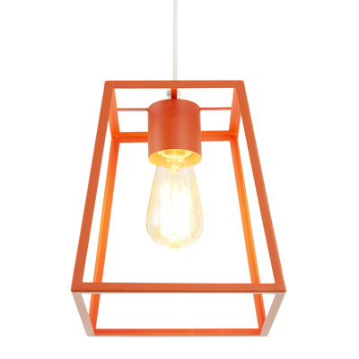 25cm H Metal Square Pendant Shade ( Screw On )