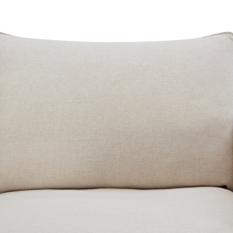Canapé Adaire, Beige, H 34,5 po x l 67,5 po x P 38 po