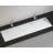 Badeloft 48.8" x 16.1" Rectangular Stone Resin Undermount Ramp Bathroom Sink UB-04-XL-M in Matte White-50749000