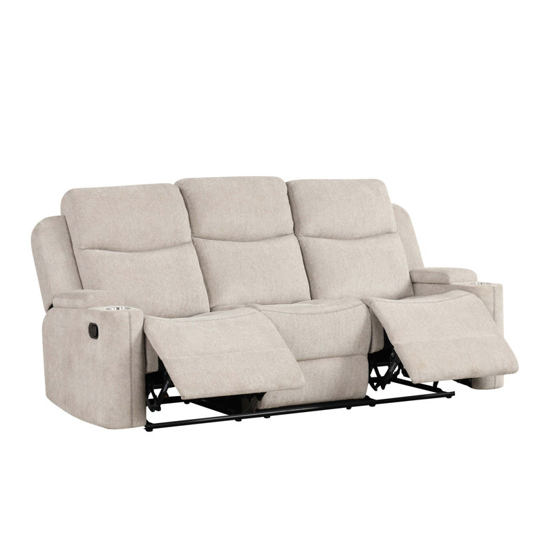 Ensemble de salon en chenille 3 pièces (canapé, causeuse, fauteuil)
