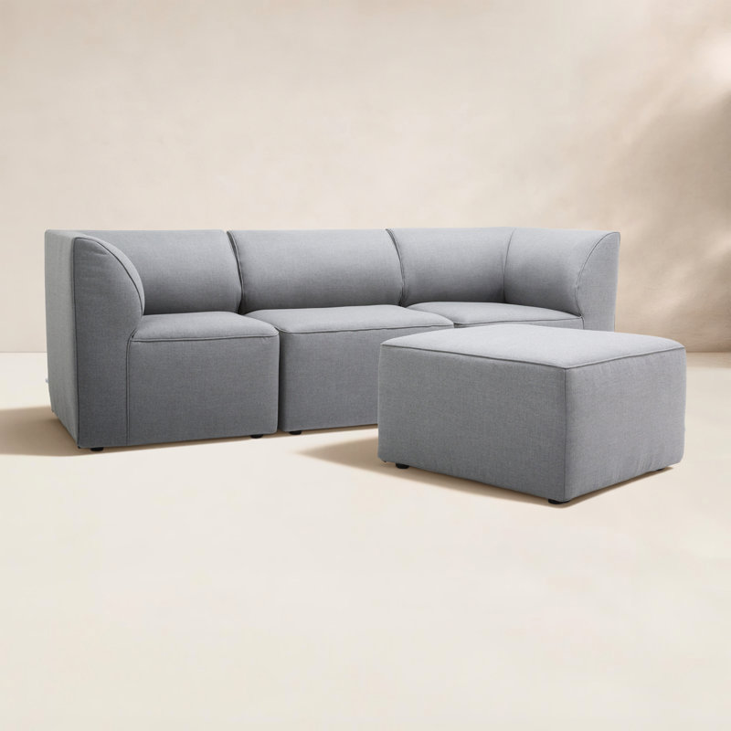 Canapé modulaire d'extérieur 6 pièces Big Joe, 4, Gris ardoise