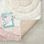 Tapis rose à motif géométrique Koo-51099966