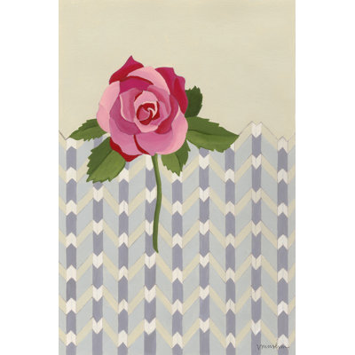 Rosa Ruby II by Vanna Lam - Wrapped Canvas Art Prints