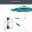 Parasol de marché éclairé 108 po Donyel-1789839464