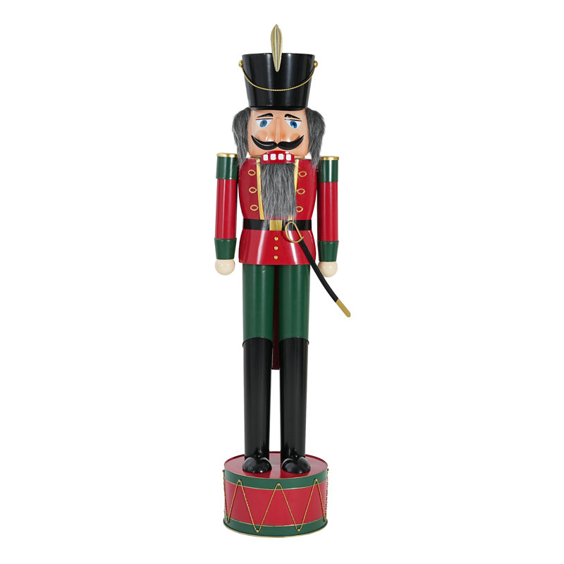 Classic Iron Nutcracker – Elevate Your Holiday Decor