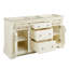 Claudia 60" Mahogany Double Basin Vanity Set with Cabinet, Vanity Top-1123524168-1123089021