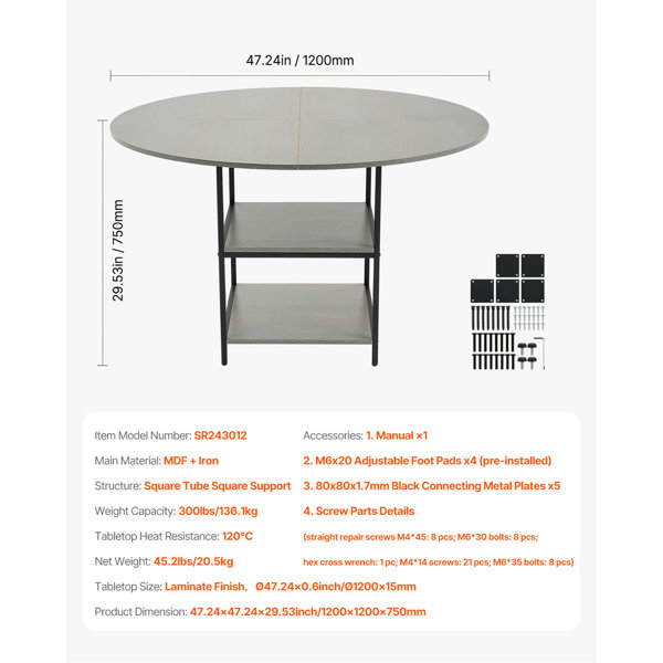 Dimensions du produit