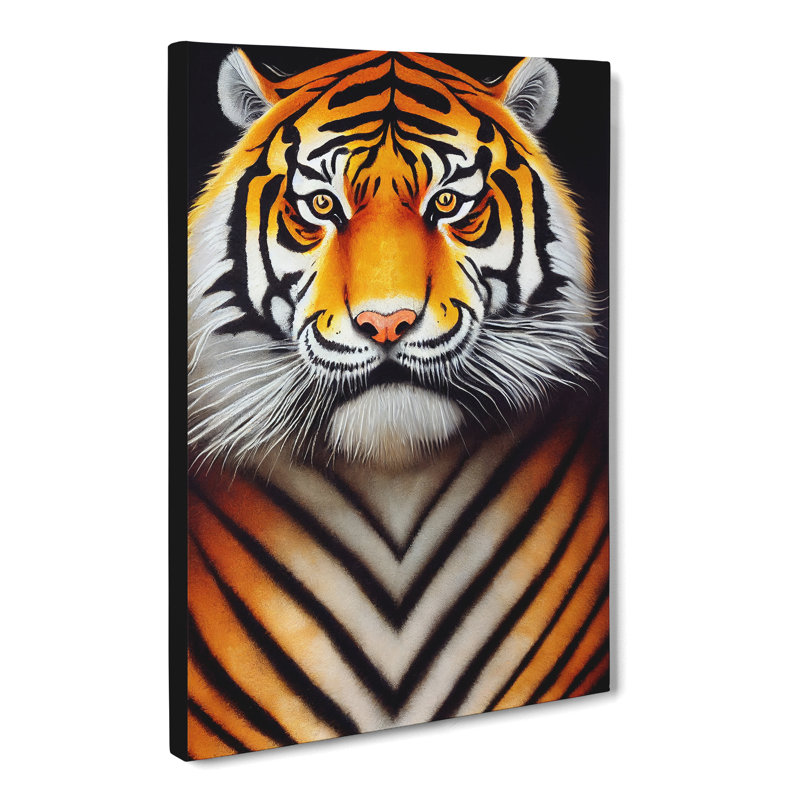 Tiger Portrait Vol.4 - Wrapped Canvas, 76cm H x 50cm W x 3cm D