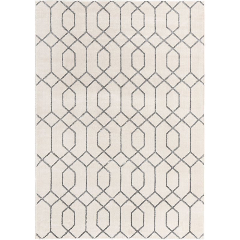 Corando Geometric Indoor Rug, Rectangle 7' x 10'