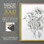 «Wild Roses», reproduction encadrée en bois massif