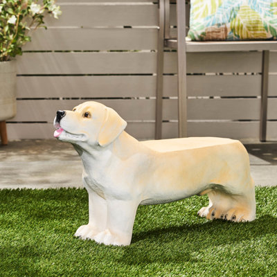Banc d'enchantement Brown Dog - sans assemblage, pour l'extérieur
