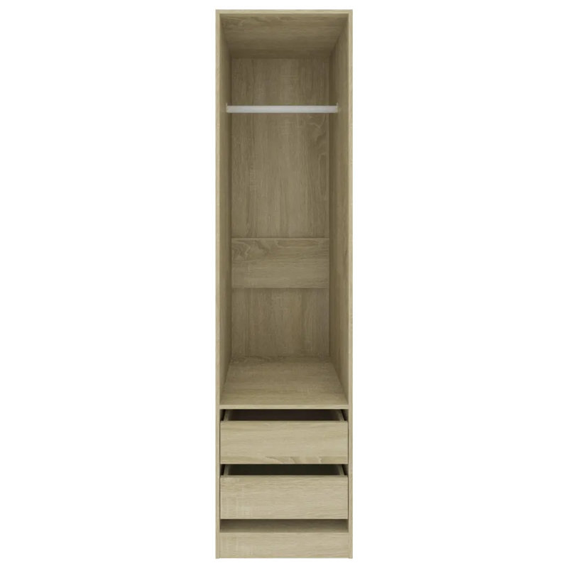 Edela Manufactured Wood Wardrobe, Oak