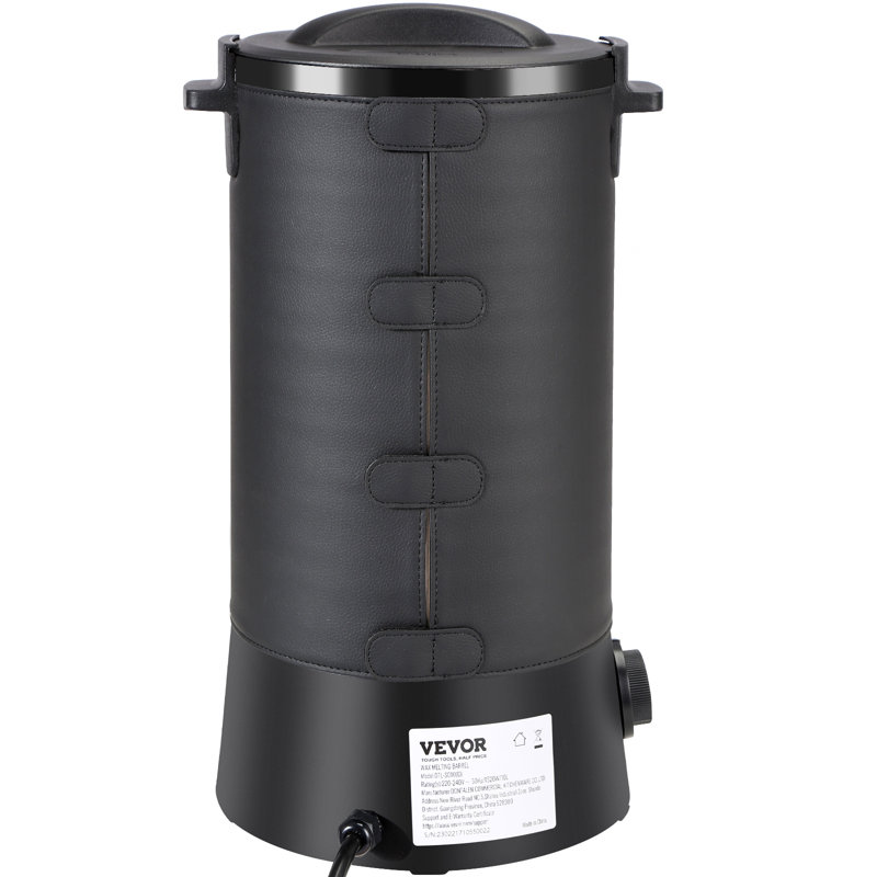 Fondoir à cire de 6,5 litres VEVOR, H 17,71 po x l 9,05 po x P 9,05 po