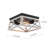 2-Light Flush Mount with Barnwood Accents-2121674591