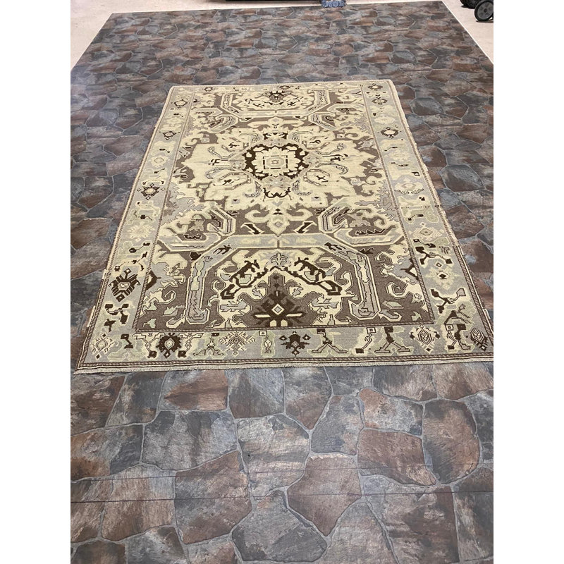 Tapis Dakhia fait à la main 6 x 9 po