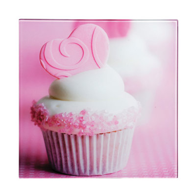 Cupcake Single Picture Frame Print on Canvas