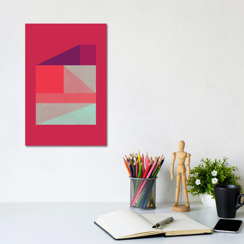 Triptych I by Susana Paz - Wrapped Canvas Print, 30.48cm H x 20.32cm W x 1.905cm D