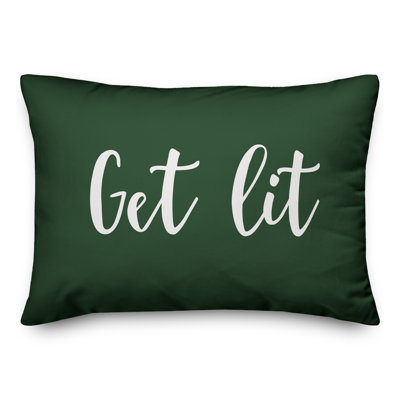  Get Lit Lumbar Pillow