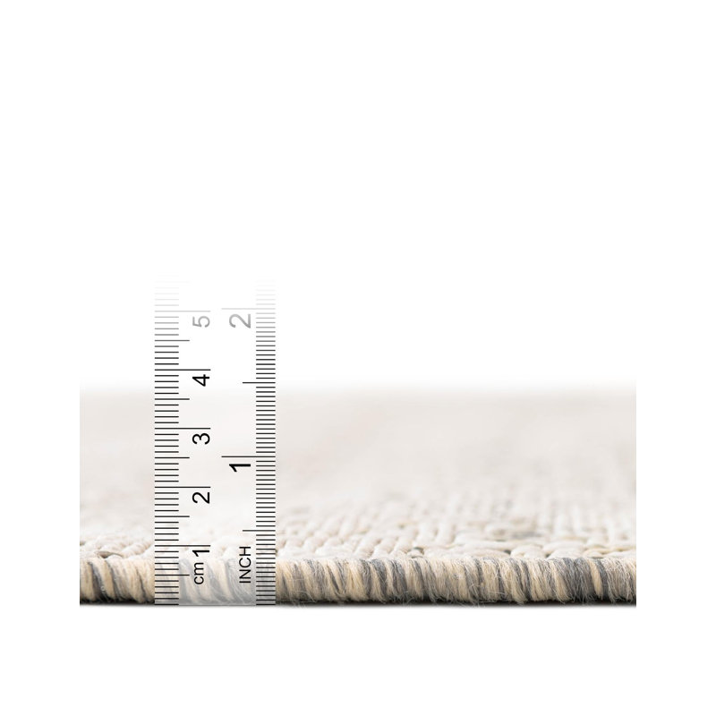 Tapis intérieur / extérieur gris bruxellois, Rectangle 2 pi x 3 pi 1 po