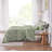 4PCS King/Cal King Velvet Duvet Cover Set with Throw Pillow