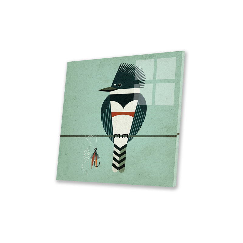 «King Fisher» par WyattDesign - peinture sans cadre