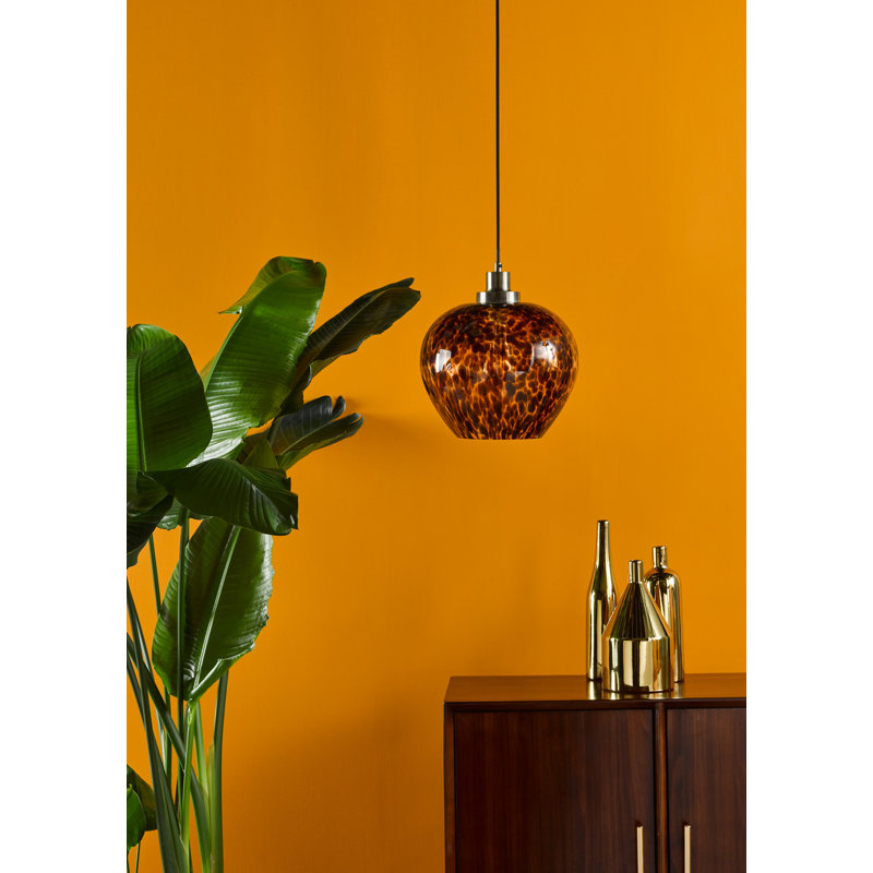 Chiadi 1 - Light Amber Glass Pendant