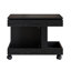 Petite table d'appoint avec roulettes et rangement-1613267113