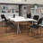 Oliverson Stacking Lobby Chairs with Padded Seats and Backs-163844234