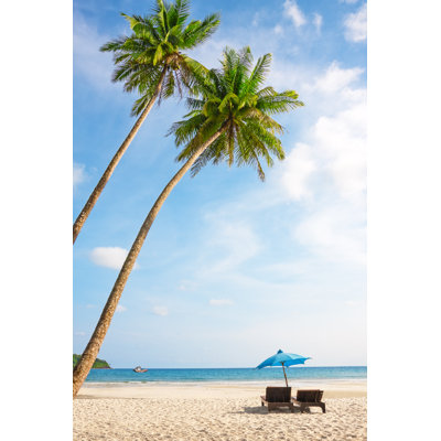Tropical White Sand by Preto_perola - Wrapped Canvas Print