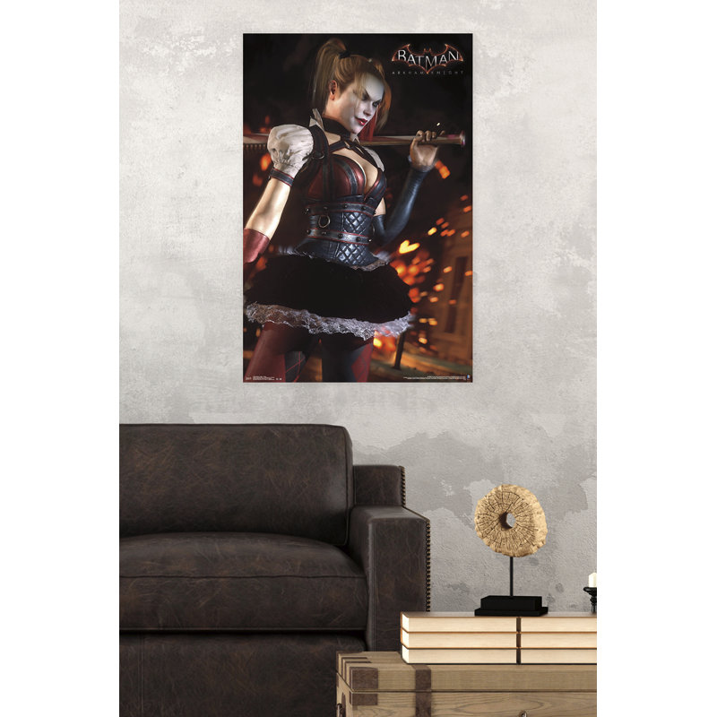 Impression sur papier arkham knight-harley