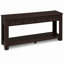Console en bois avec tiroirs et tablette inférieure Ameah-1359213080