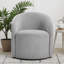 Fauteuil d'appoint pivotant tonneau Elegant-228778714