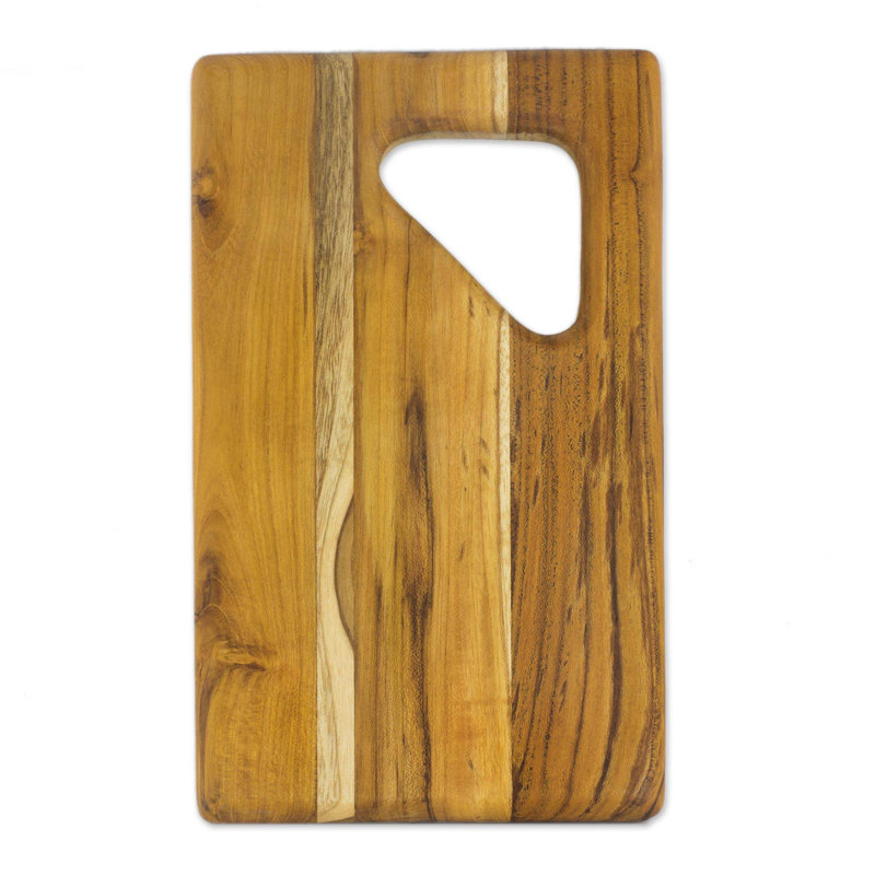Planche à découper en bois teck Toms