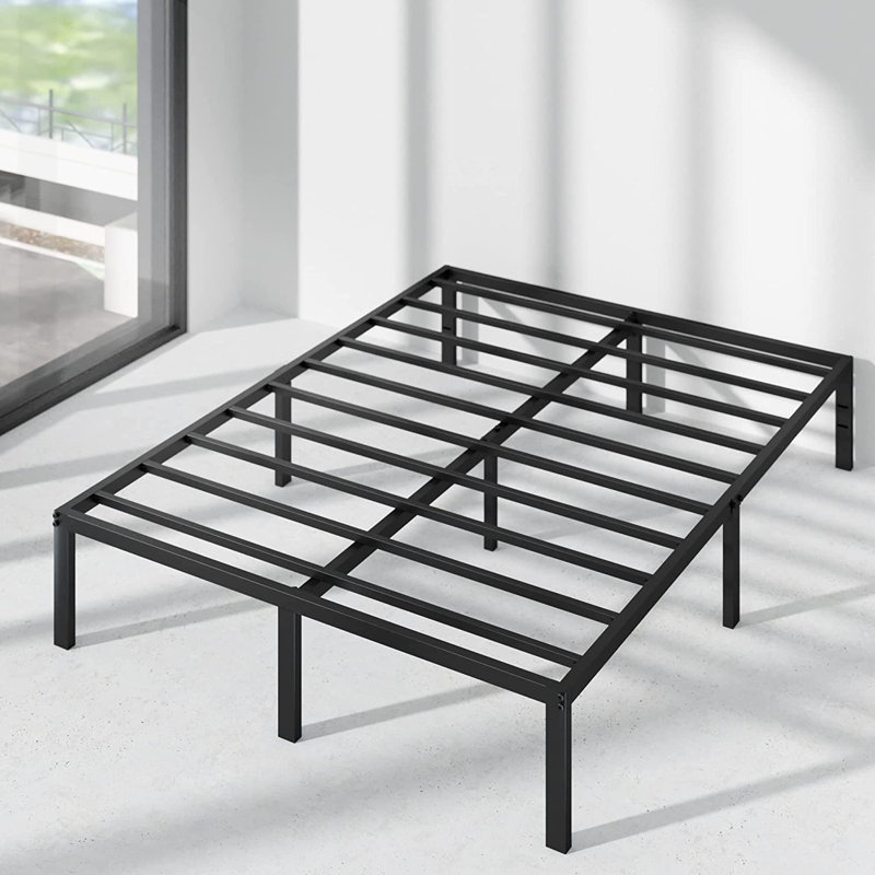 Casandra Full / Double 14'' Steel Bed Frame, King