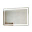 Miroir de salle de bain intelligent à DEL avec capteur infrarouge grossissement 10x et double éclairage-1374715871-1374715870