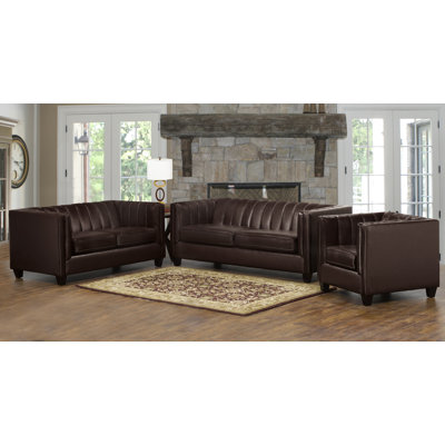 Telfair 3 - Piece Living Room Set