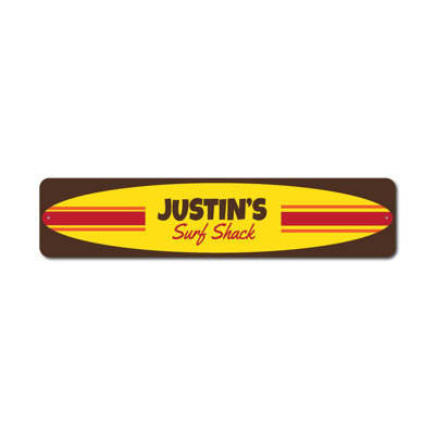 Panneau de surf personnalisé en aluminium