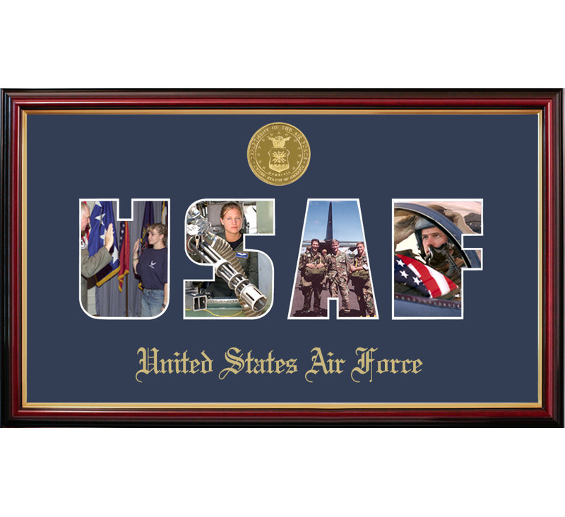Cadre photo petite "air force collage"