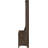 Entryway Hall Tree With Shoe Storage Bench, Double Prong Hooks, Adjustable Shelves, And Durable Finish