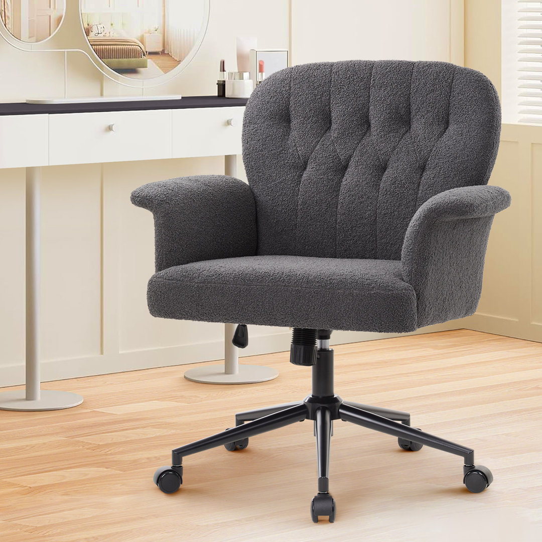 Upholstered Swivel Armchair