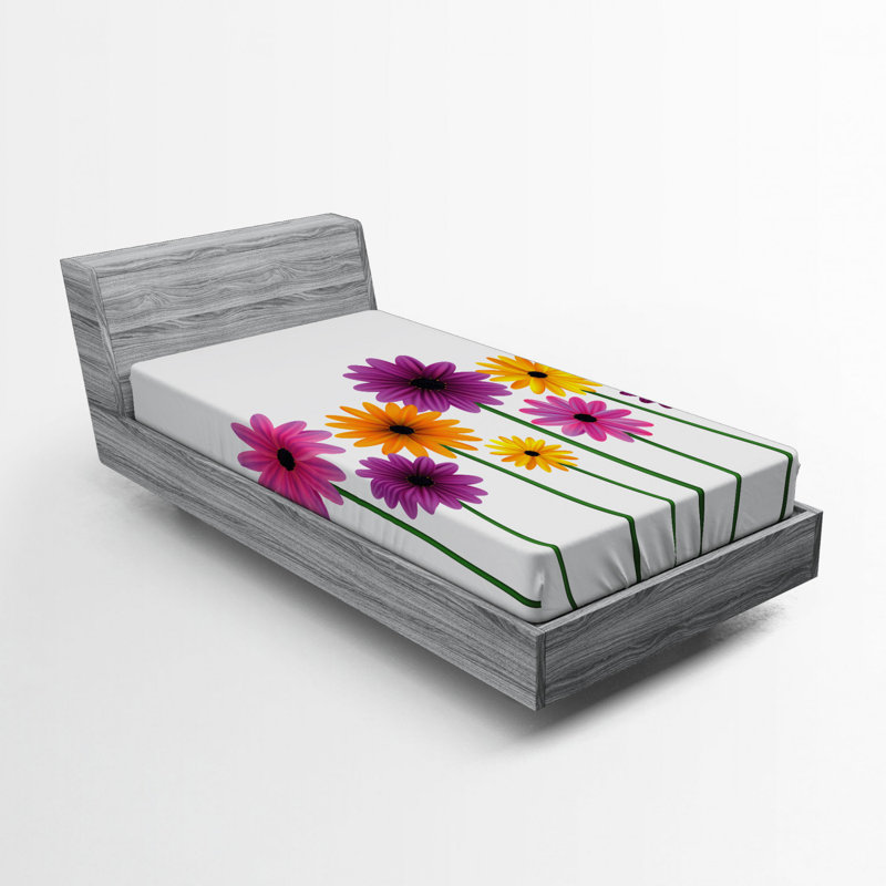 Microfiber Fitted Sheet, Twin Fitted Sheet