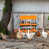 Orange 6 compartiments avec support sélectionné