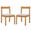 Mayaguana Outdoor Teak Dining Side Chair
