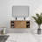47.6 " W Wall Mounted Wall Mounted Single Double With Resin Top