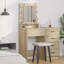 Dressing Table with Mirror and Storage Included-48239629