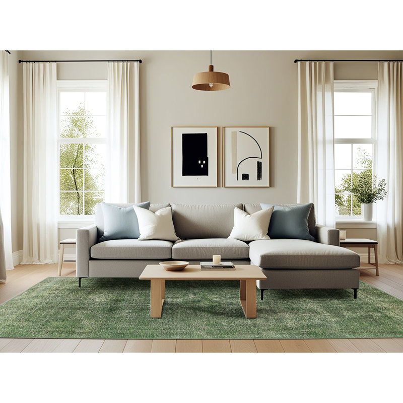 Damek Moroccan Indoor Rug, Rectangle 6' x 9'