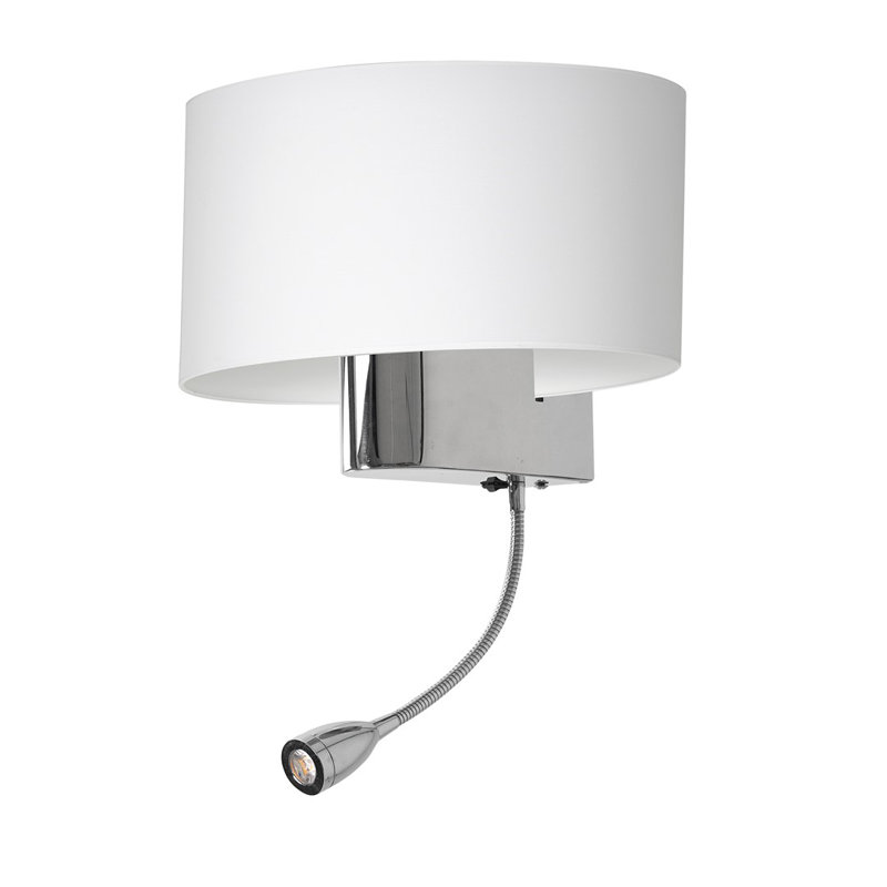 Aldesino LED Wall Sconce, White