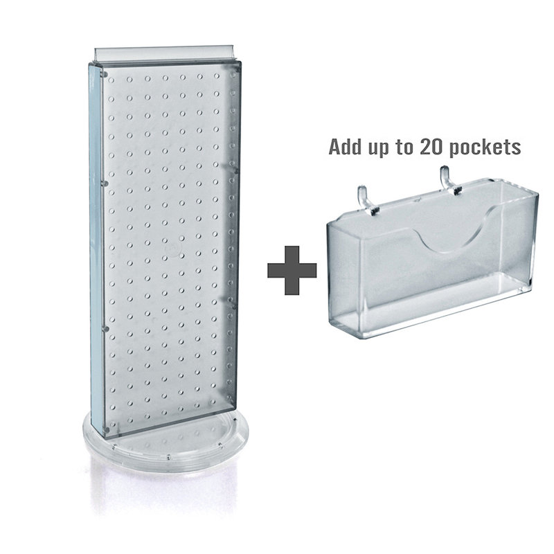Plastique H 20,625 po x l 8 po