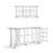 Acadian 62"W Solid Wood Transitional Storage Cabinet with Glass Doors and Adjustable Shelves-130850843